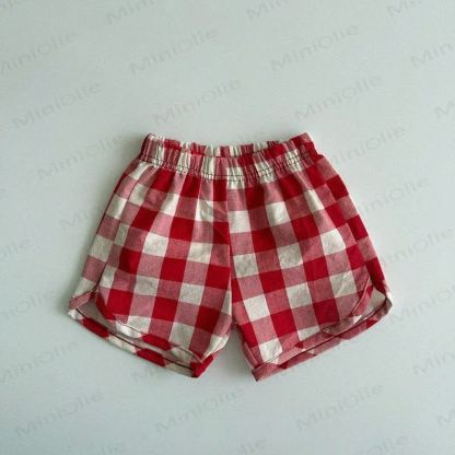 Baby Toddler Soft Shorts - Red - 3-4T - image 4
