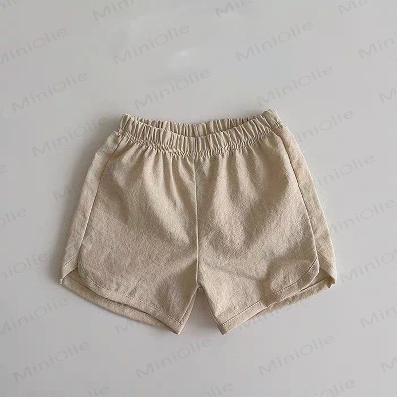 Baby Toddler Soft Shorts - Apricot - 3-4T - image 10