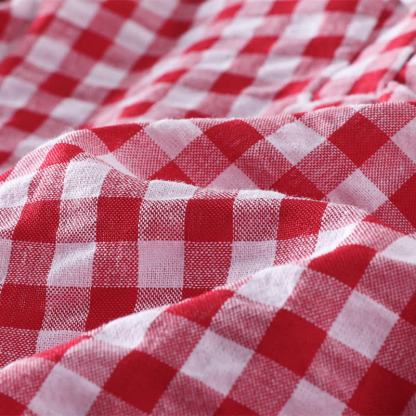 Baby Girl Watermelon Plaid Sleeveless Dress - image 10