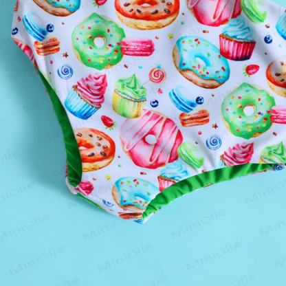 Toddler Girls Sweet Treat Print 2-Piece Bikini Set - image 4