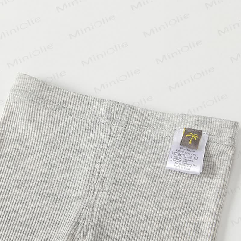 Baby Girls Bunny Ear Ruffle Hem Leggings - image 5