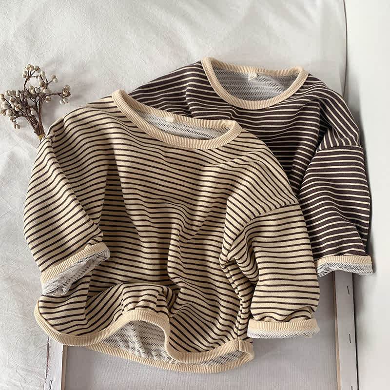 Toddler Boy Striped Long Sleeve T-Shirt - image 1