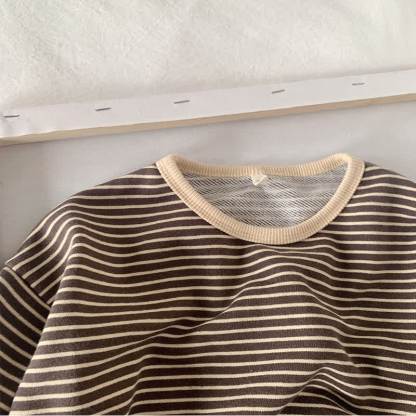 Toddler Boy Striped Long Sleeve T-Shirt - image 4