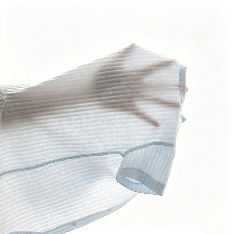 Baby Soft Ribbed Cotton Summer Romper - image 17
