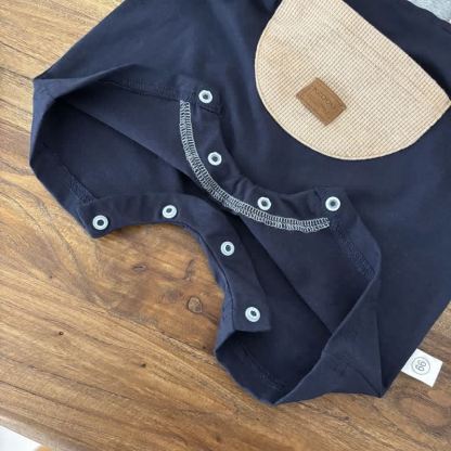 Baby Boys Bear Pocket Romper - image 6