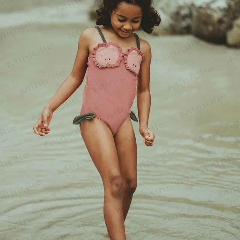 Toddler Girls Fruit Collection Swim Bodysuit - image 5
