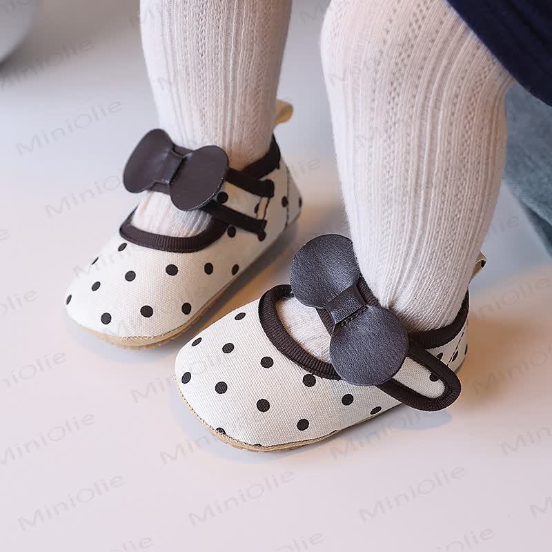 Baby Girl Polka Dot Shoes - image 7