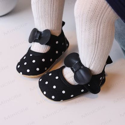 Baby Girl Polka Dot Shoes - image 4