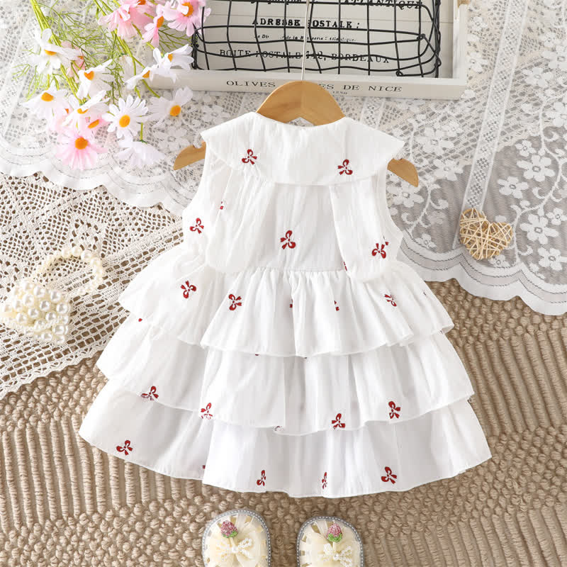 Baby Toddler Girl Bows Sleeveless Dress - image 4