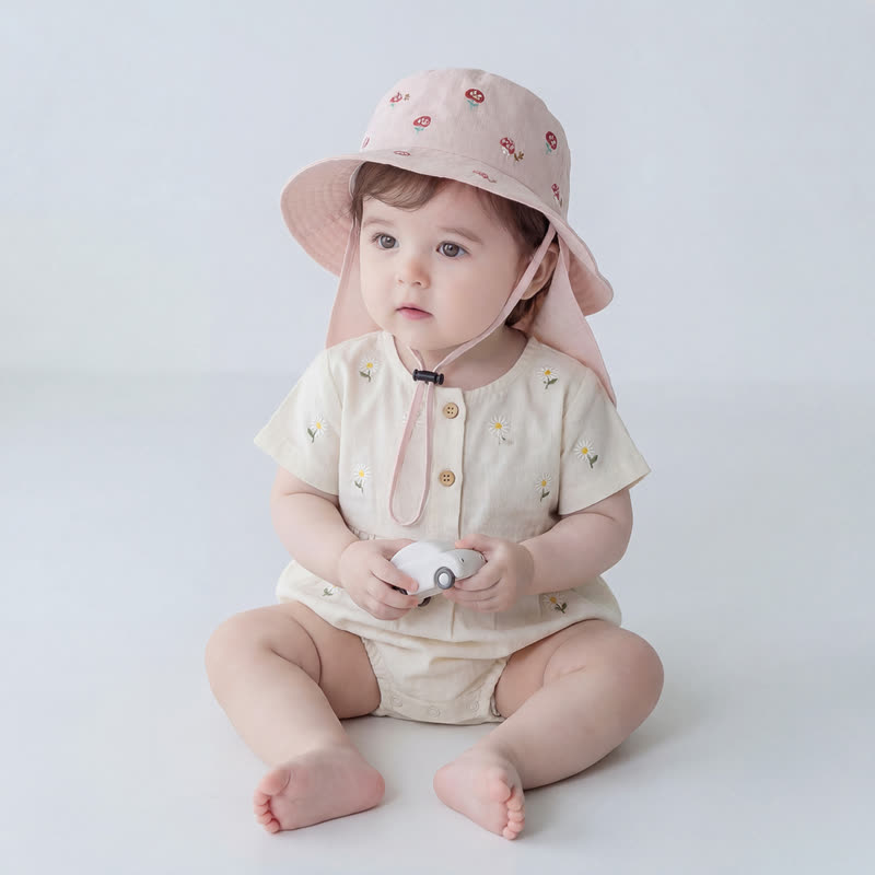 Baby Heart/Animal Sun Protection Hat - image 7