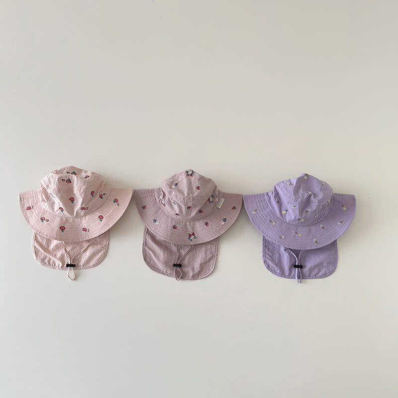 Baby Heart/Animal Sun Protection Hat - image 3