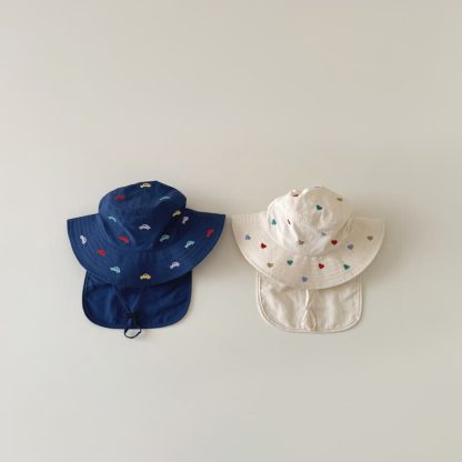 Baby Heart/Animal Sun Protection Hat - image 4