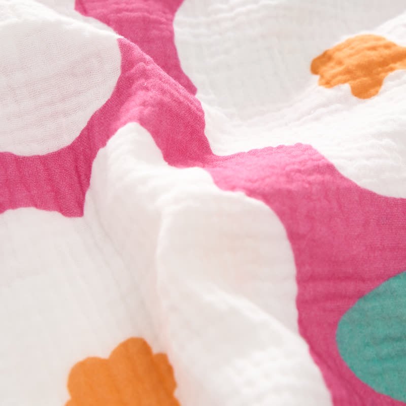 Baby Daisy Print Pink Jumpsuit with Hat - image 4