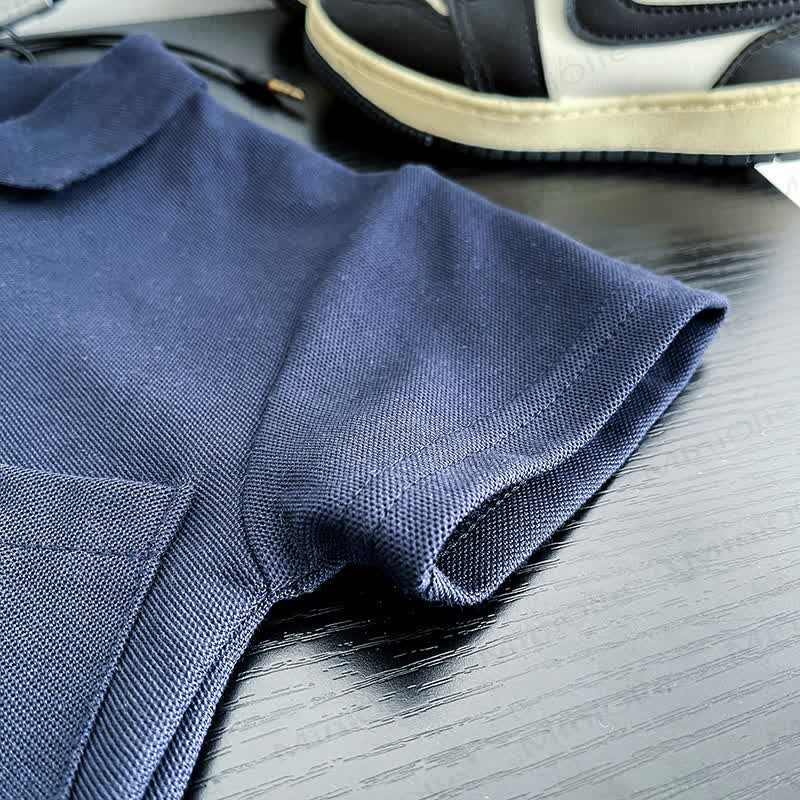 Toddler Boys Bear Pocket Polo Shirt and Denim Shorts 2-Piece Set - image 9