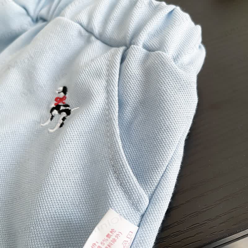 Toddler Boys Dog Embroidered Polo Shirt and Shorts 2-Piece Set - image 7