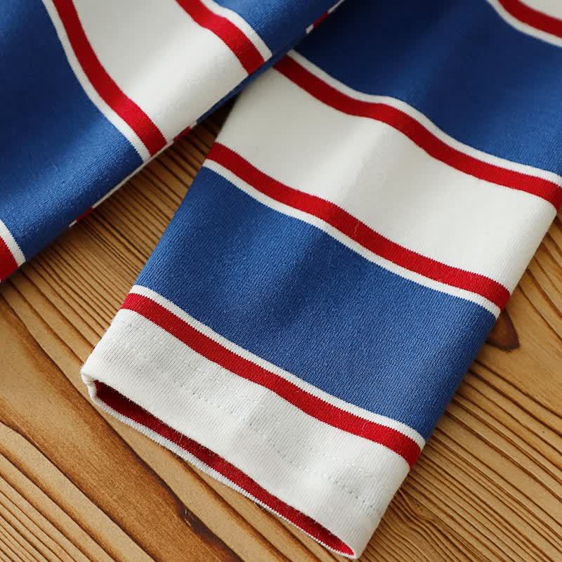 Toddler Boy Striped Long Sleeve T-Shirt - image 6