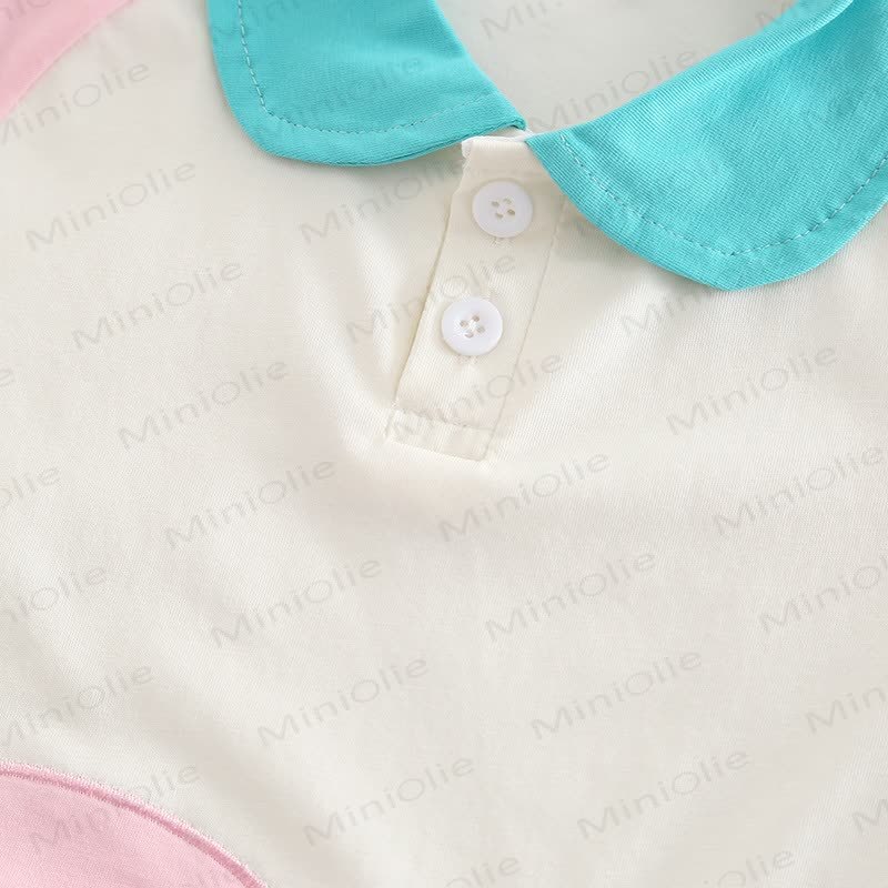 Toddler Puppy Print Polo Shirt and Pants 2 Piece Set - image 4