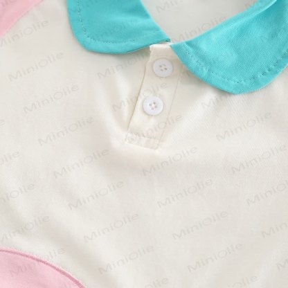 Toddler Puppy Print Polo Shirt and Pants 2 Piece Set - image 4
