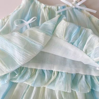 Toddler Girl Bow Camisole Top and Shorts 2-piece Set - image 4