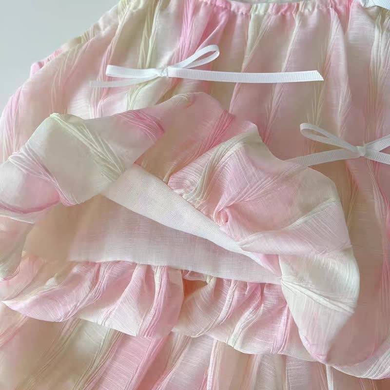 Toddler Girl Bow Camisole Top and Shorts 2-piece Set - image 6