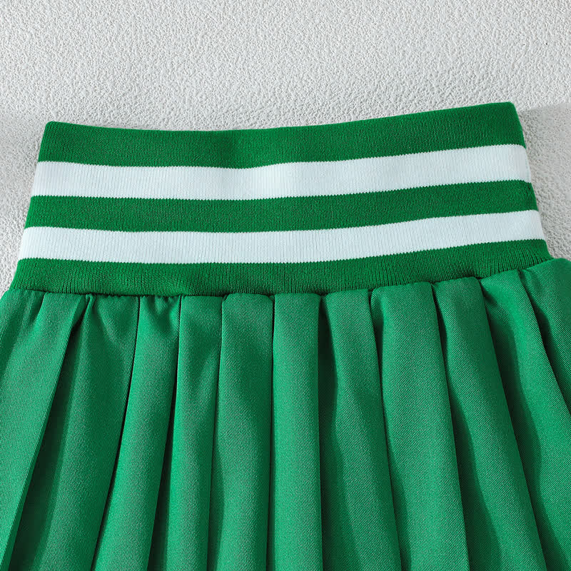 NEWYORK USA Baby Girl Top and Skirt 2-piece Sporty Set - image 13