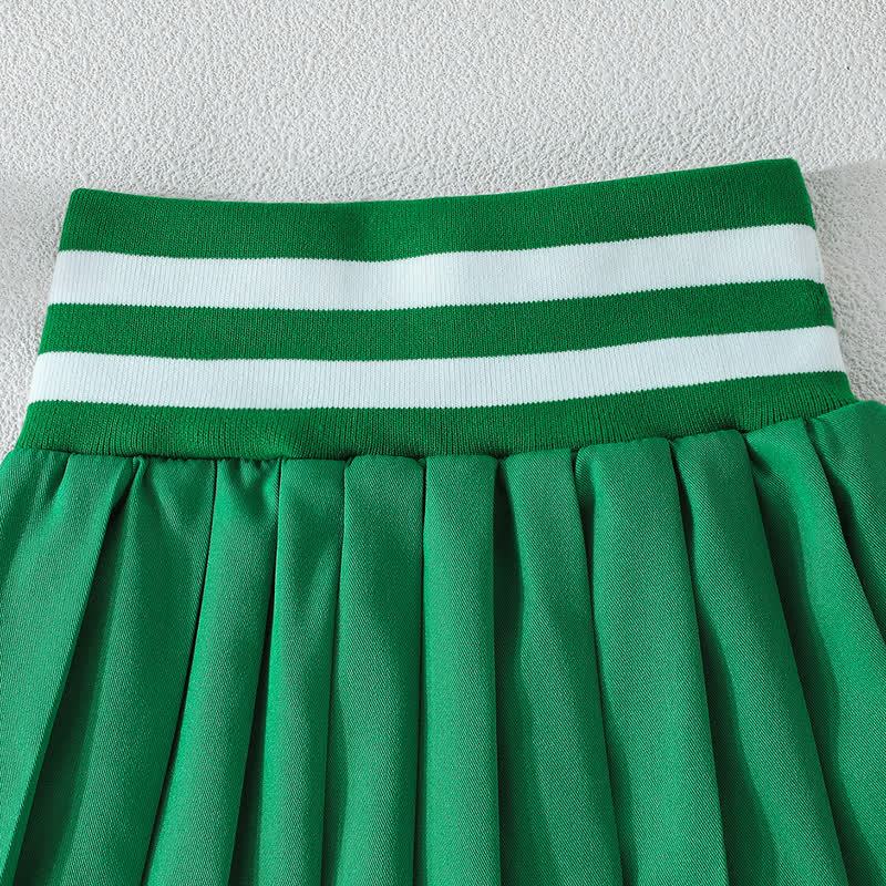 NEWYORK USA Baby Girl Top and Skirt 2-piece Sporty Set - image 13