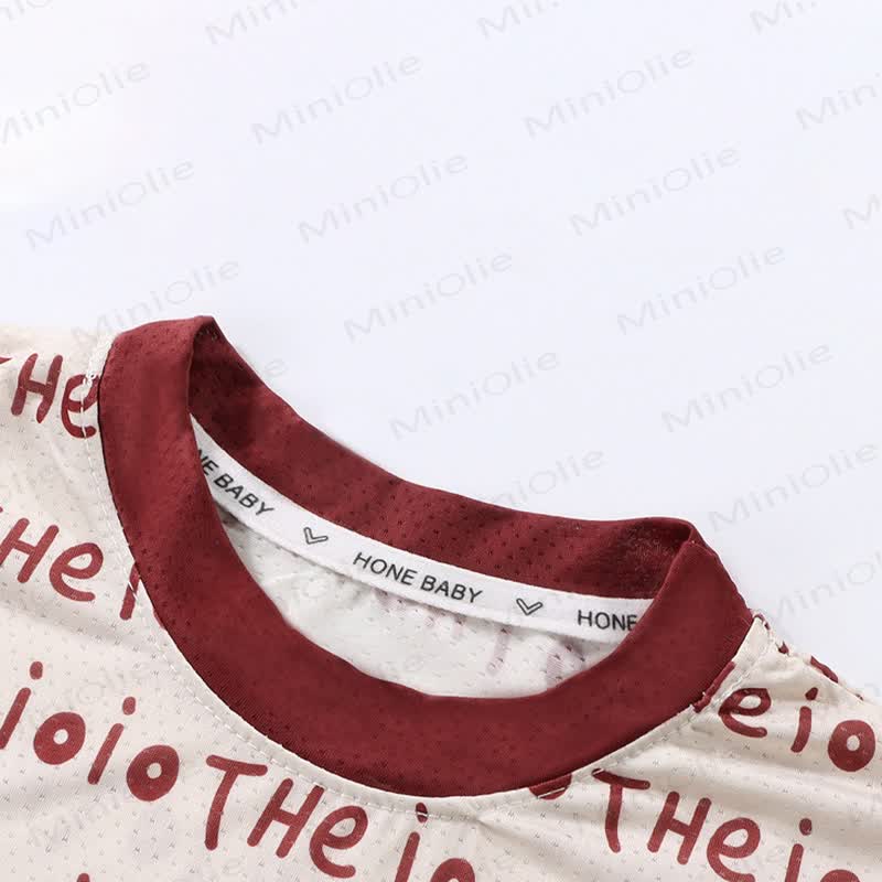 Toddler Kid Striped Print Tee and Shorts 2 Piece Set - image 9