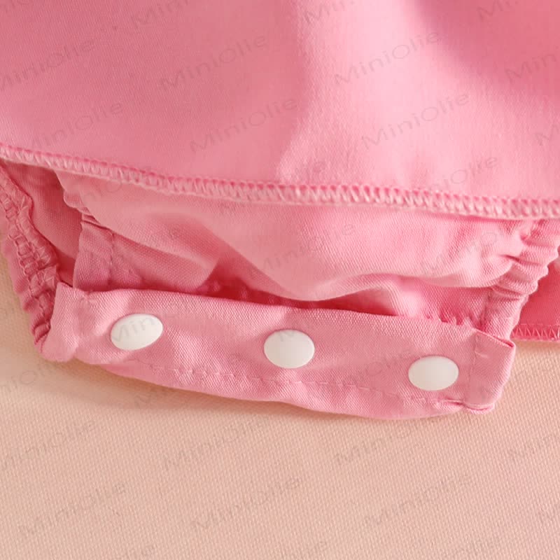 Baby Heart Ribbed Skirted Bodysuit with Headband - image 9