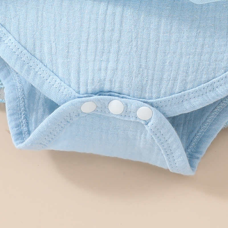 Baby Lace Tulle Ribbed Skirted Bodysuit - image 15