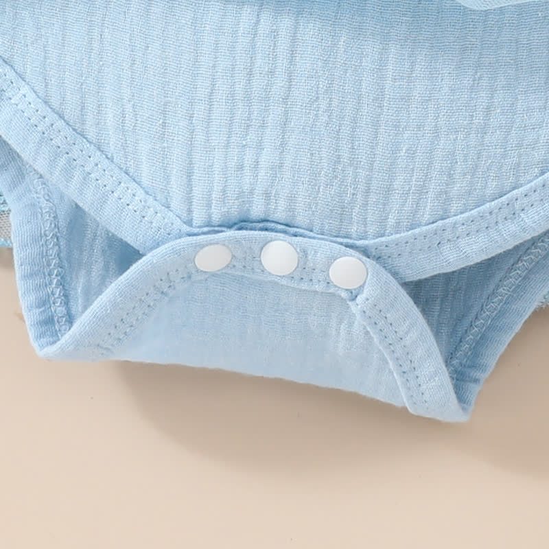 Baby Lace Tulle Ribbed Skirted Bodysuit - image 15