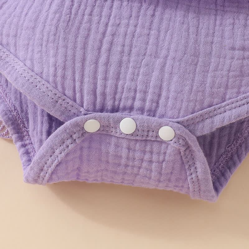 Baby Lace Tulle Ribbed Skirted Bodysuit - image 22