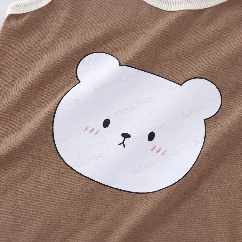 Toddler Dinosaur/Bear Print Sleeveless Set - image 6