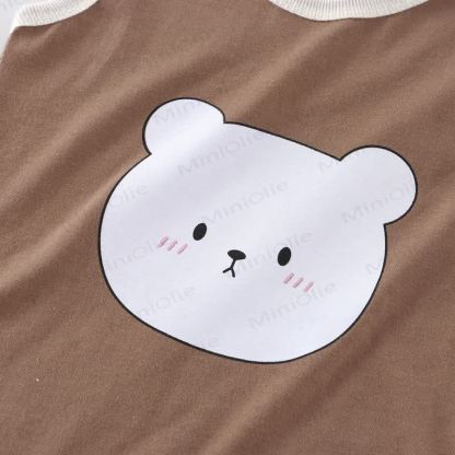 Toddler Dinosaur/Bear Print Sleeveless Set - image 6