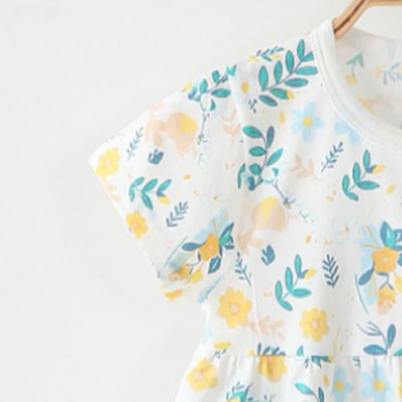 Toddler Baby Girl Floral Cotton Dress - image 5