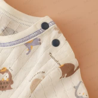 3-Pack Baby Animal Print Cotton Bodysuit - image 3