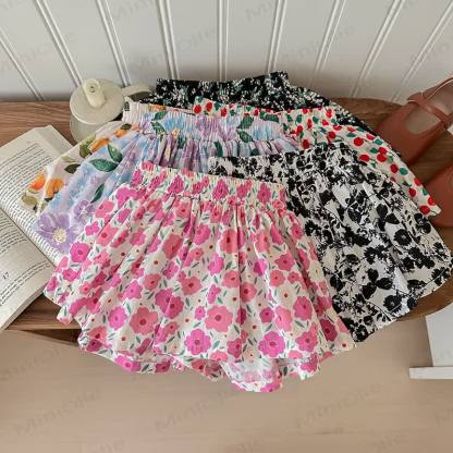 Toddler Girl Floral Fruit/Animal Print Sleeveless Set - image 10
