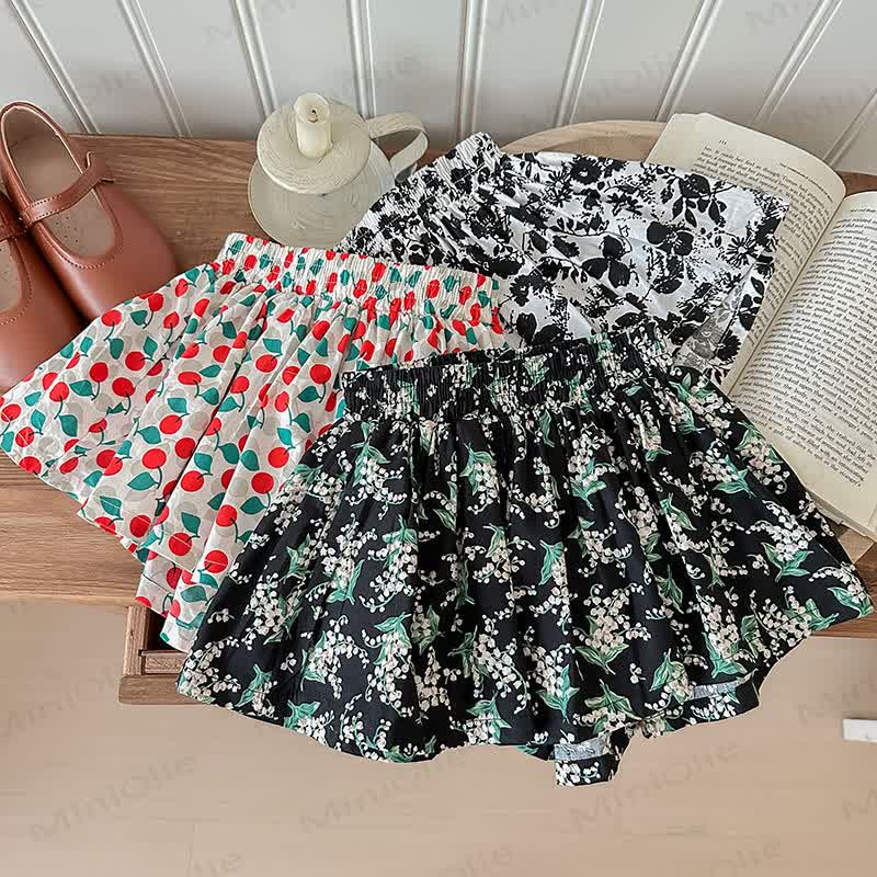 Toddler Girl Floral Fruit/Animal Print Sleeveless Set - image 11