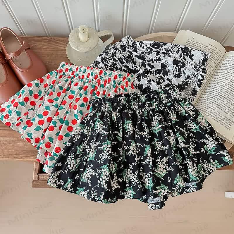 Toddler Girl Floral Fruit/Animal Print Sleeveless Set - image 11