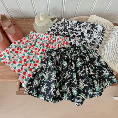 Toddler Girl Floral Fruit/Animal Print Sleeveless Set - image 11