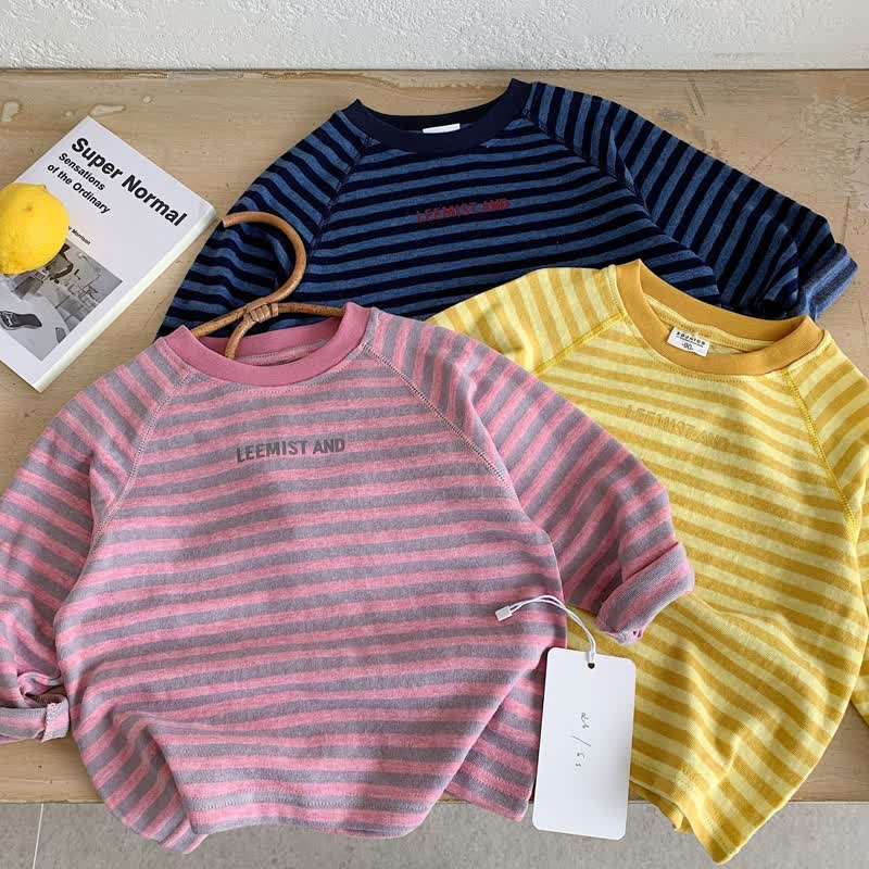 LEEMIST AND Toddler Striped Long Sleeve Tee - image 1