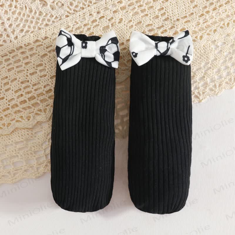 Baby Soccer Skirted Bodysuit Headband Socks - image 8