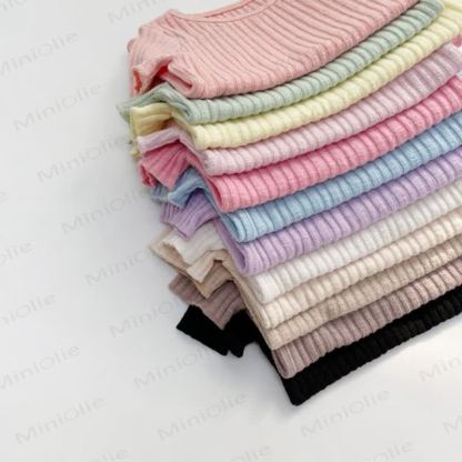 Baby Toddler Ribbed Cotton Lounge Top and Pants 2-piece Set - image 6