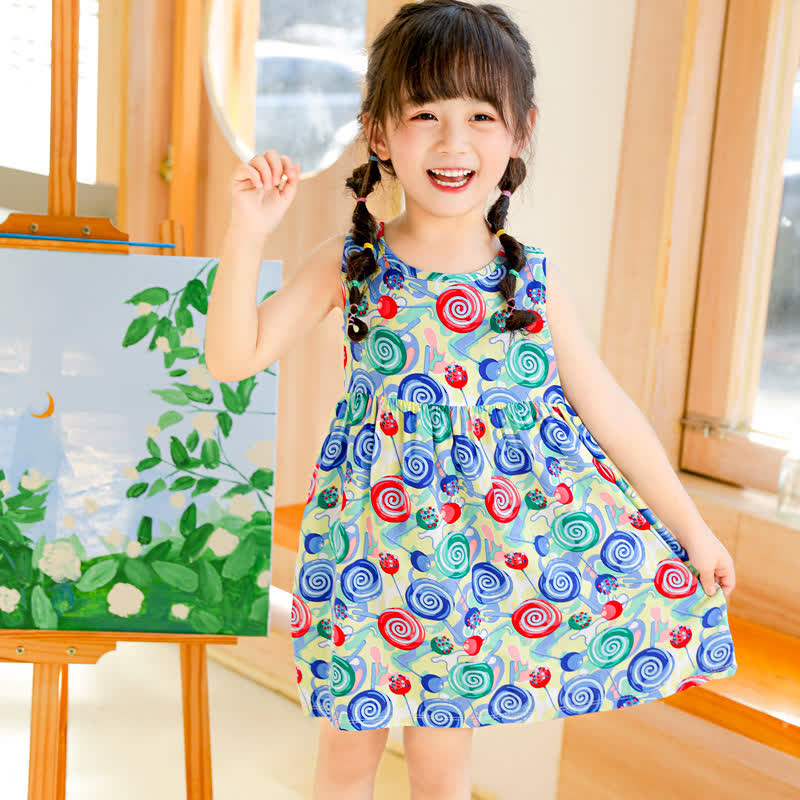 Toddler Girl Floral/Animal Print Summer Dress - image 39