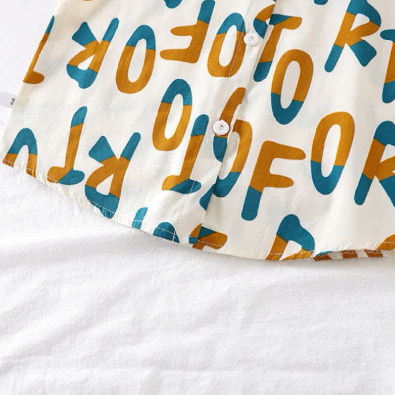 Toddler Boy Short Sleeve Printed Shirt - image 6