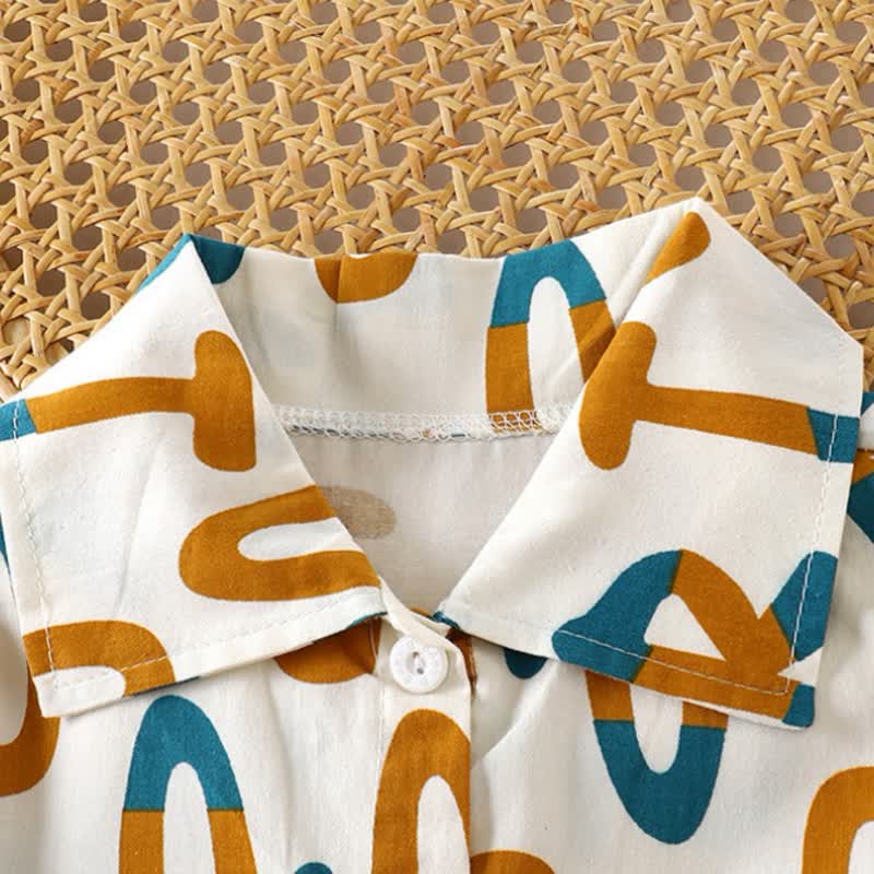 Toddler Boy Short Sleeve Printed Shirt - image 5