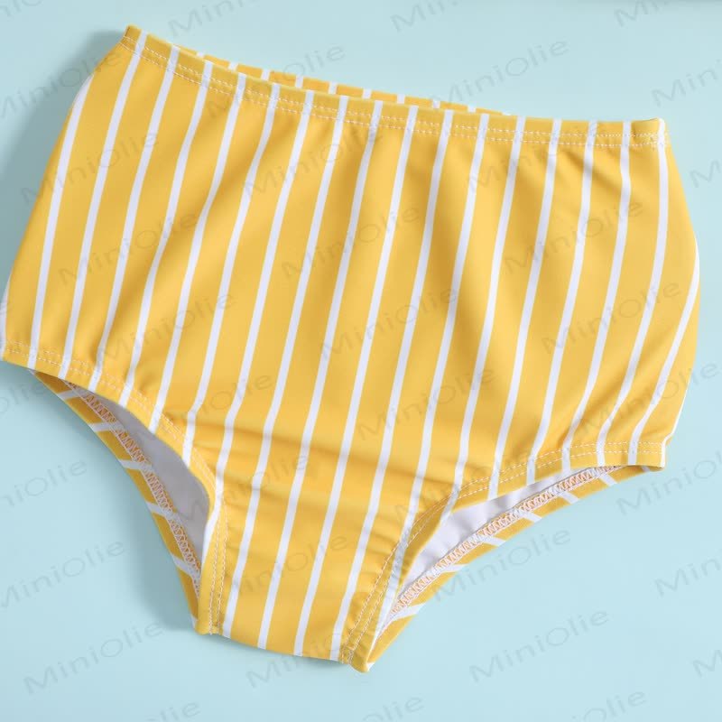 Baby Girls Stripe Swimwear Two Piece Set - image 4