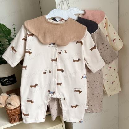 Baby Pure Cotton Snap Front Romper - image 1