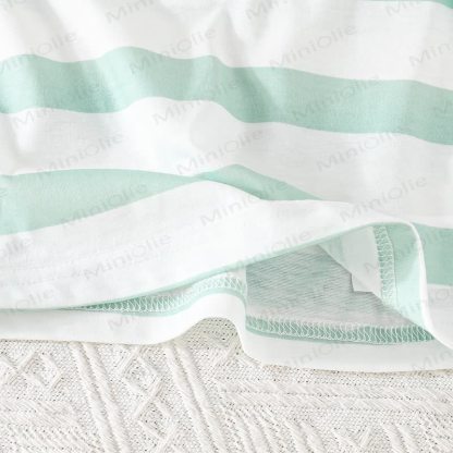 Baby Striped Polo Shirt and Shorts 2-piece Set - image 9