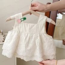 Baby Toddler Girl Sleeveless Set - image 2