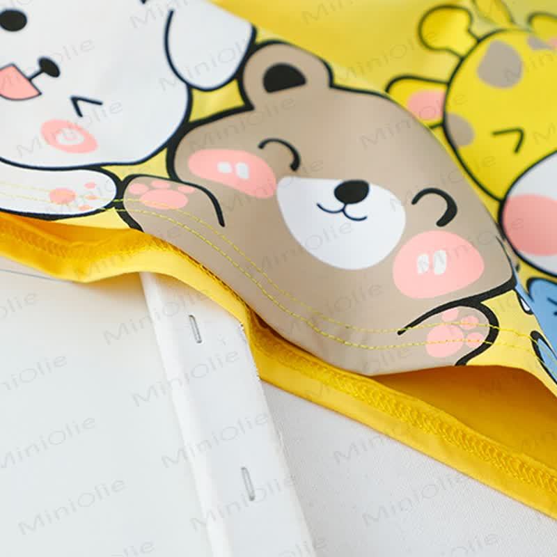 Baby Cartoon Print Tee and Shorts 2-piece Set - image 5